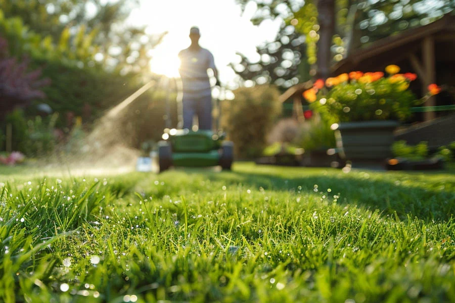 small lawnmower