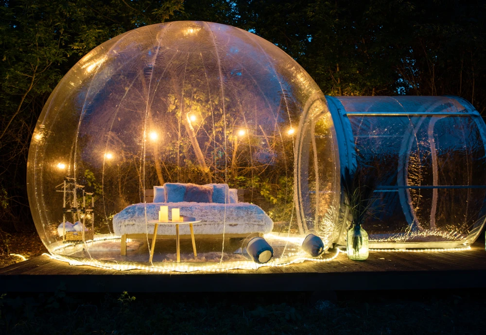 what is a bubble tent